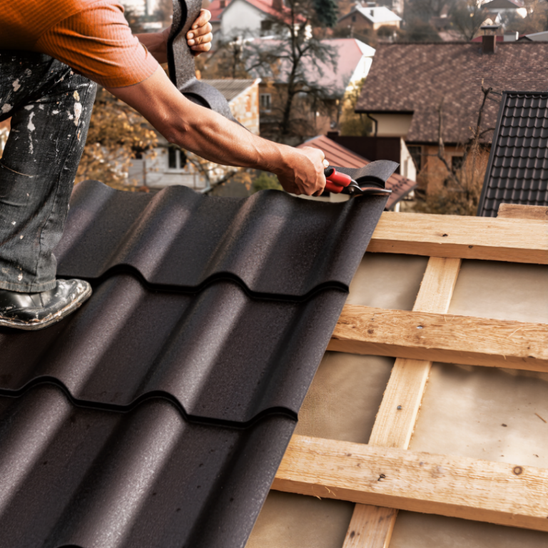 Ridge cap repair in Marietta, GA 