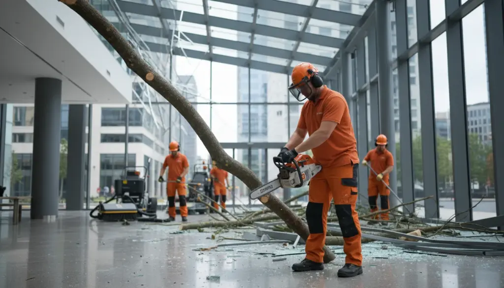 Atlanta Roofing tree/debris damage response services - Marietta