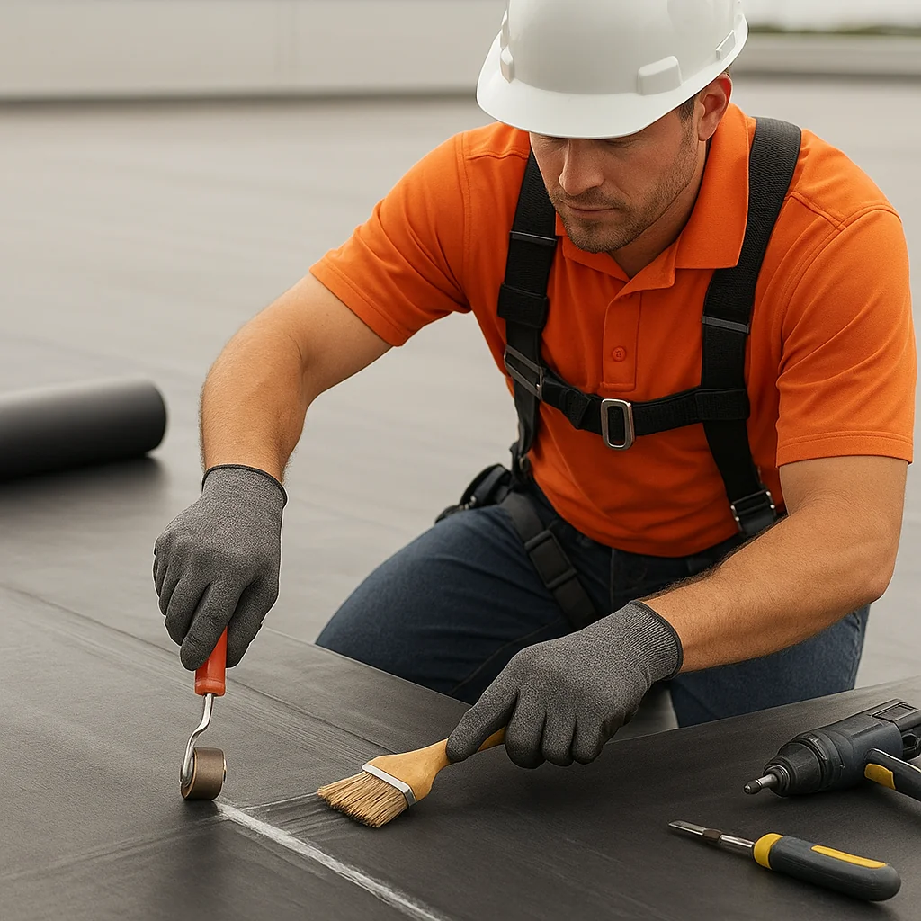 Atlanta Roofing epdm rubber roof installation services - Marietta
