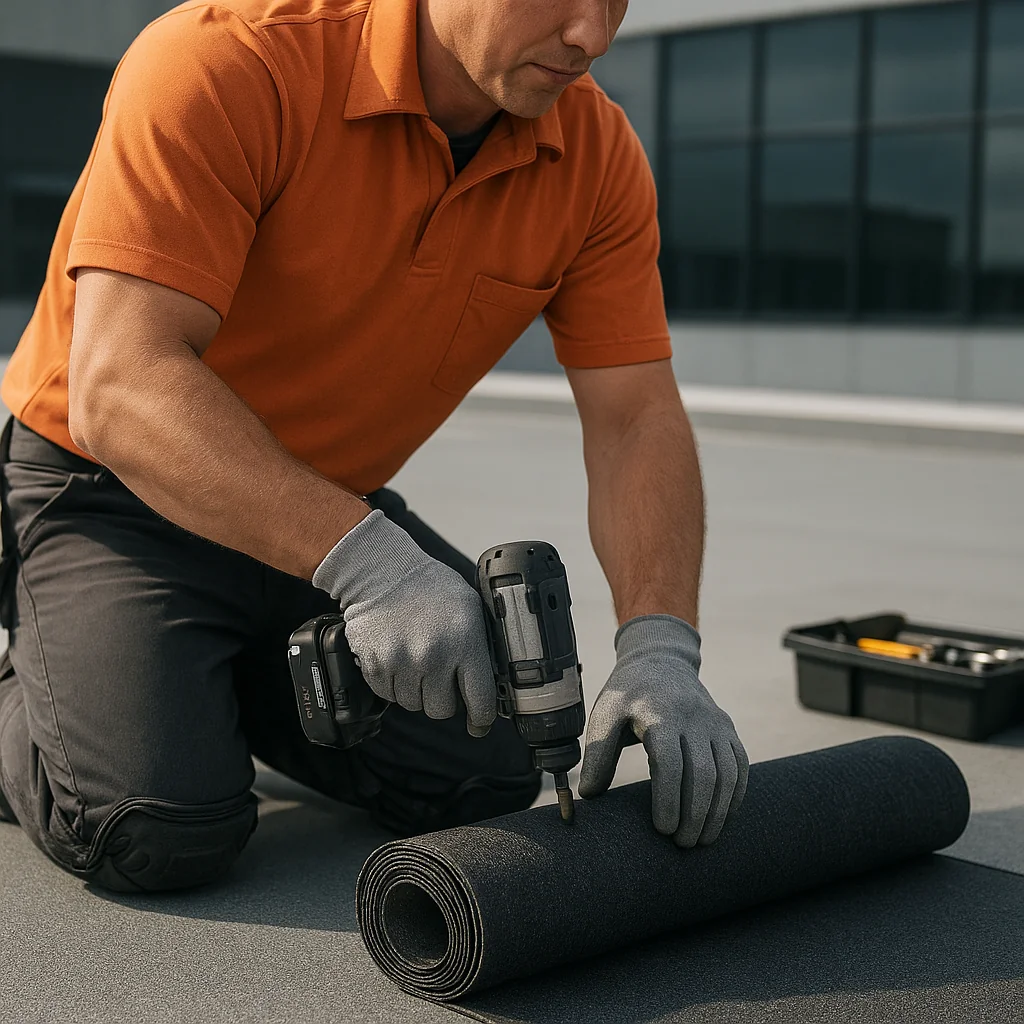 Atlanta Roofing roll roofing installation services - Marietta