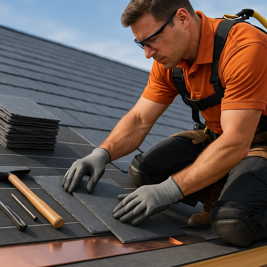 Atlanta Roofing slate roofing installation services - Marietta